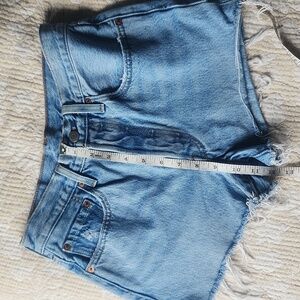 Levis denim shorts